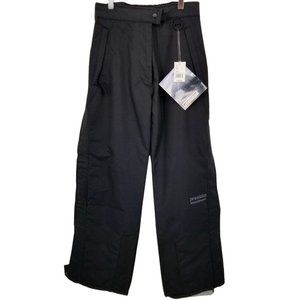 Precision Mountainwear Mogul Women's Solid Black 100% Polyester Pants Size Small